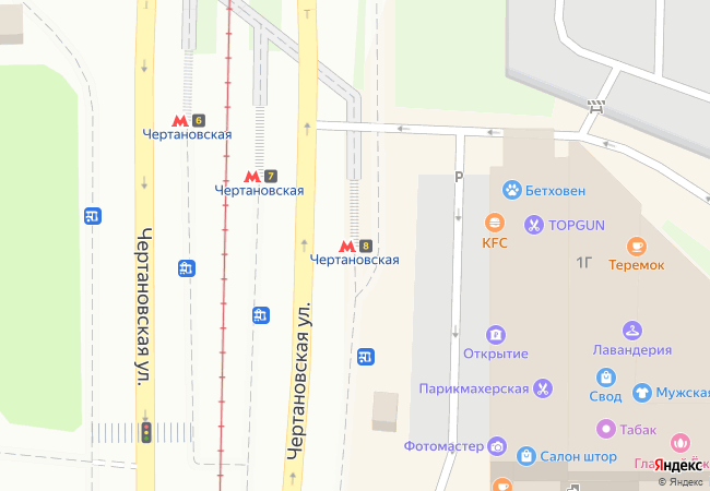 Чертановская, вход-выход 8 в северный вестибюль — Чертановская (Серпуховско-Тимирязевская линия, Москва)