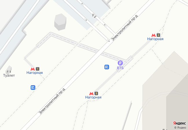 Нагорная, вход-выход 3 в вестибюль — Нагорная (Серпуховско-Тимирязевская линия, Москва)