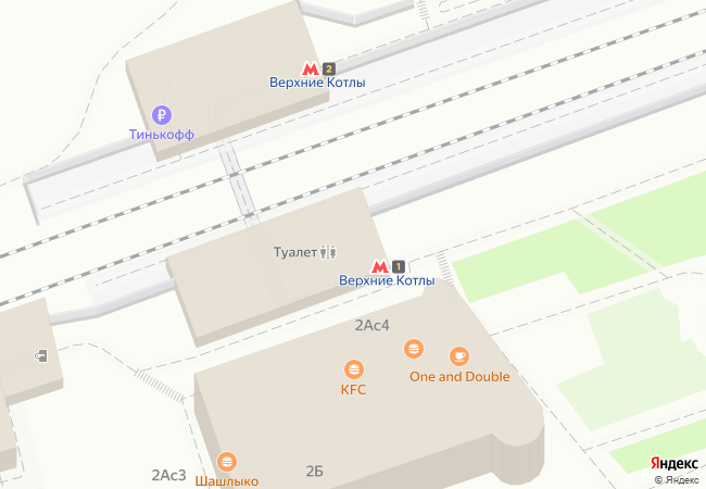 Верхние Котлы, вход-выход 1 — Верхние Котлы (Московское центральное кольцо, Москва)
