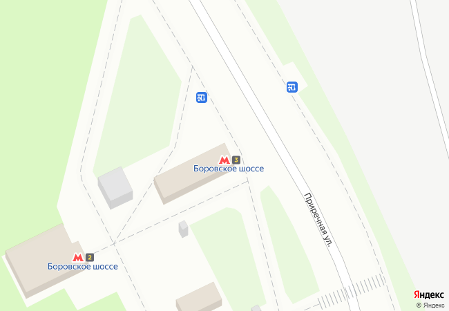 Боровское шоссе, вход-выход 3, вестибюль 2 — Боровское шоссе (Солнцевская линия, Москва)
